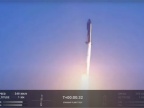 Start rakiety Starship firmy SpaceX 20 kwietnia 2023 roku | fot. zrzut z ekranu z transmisji SpaceX