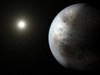 Artystyczna koncepcja planety Kepler-452b. Fot. NASA/JPL-Caltech/T. Pyle
