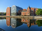 Bydgoszcz, zespół budynków przy ulicy Grodzkiej zwanych „szklanymi spichrzami” | fot. domena publiczna