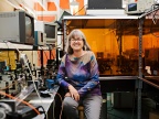 Prof. Donna Strickland | fot. archiwum Uniwersytetu w Waterloo (Kanada)