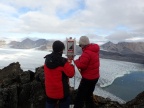 Badania na Spitsbergenie | fot. Joanna Tuszyńska