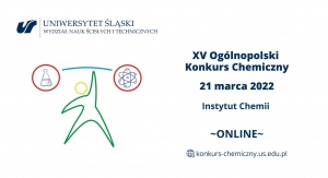 plakat organizatorów XV. ogólnopolskiego konkursu chemicznego