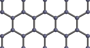 Grafen jest pierwszą strukturą dwuwymiarową o wyjątkowych własnościach półprzewodzących. Najnowsze badania wzorują się właśnie na grafenie. źródło: domena publiczna - Pixabay.com