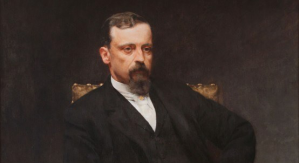 Kazimierz Pochwalski, Portret Henryka Sienkiewicza, 1890r.