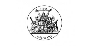 logotyp Międzynarodowego Biura Miar i Wag