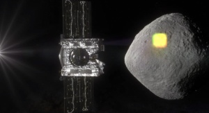 Sonda kosmiczna OSIRIS-REx | Image credits: NASA/Goddard/University of Arizona