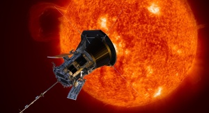 Artystyczna wizja sondy Parker Solar Probe | fot. NASA/Johns Hopkins APL/Steve Gribben - http://parkersolarprobe.jhuapl.edu/Multimedia/Images.php, Domena publiczna