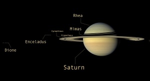 Zdjęcie Saturna wykonanych przez sondę Cassini 9 września 2007 roku | fot. NASA/JPL-Caltech/SSI/CICLOPS/Kevin M. Gill
