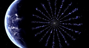 Artystyczna wizja technologii E-Sail. Źródło: NASA/MSFC