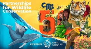 Grafika promująca Światowy Dzień Dzikiej Przyrody 2023 