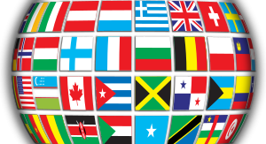 globe-world flags