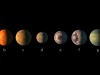 Artystyczna wizja układu TRAPPIST-1. Fot. NASA/JPL-Caltech