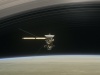 Artystyczna wizja sondy Cassini podczas Grand Finale. Credit: NASA/JPL-Caltech
