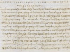 Fragment „Dialogów” Lukiana z Samosat – manuskrypt z X wieku (Harley MS 5694). Źródło: British Library. Domena publiczna.