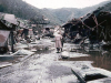 Fabryka stalowa w okolicach chilijskiego Corral, zniszczona w wyniku trzęsienia ziemi w 1960 roku. Fot. By Buonasera [CC BY-SA 3.0 (http://creativecommons.org/licenses/by-sa/3.0)], via Wikimedia Commons