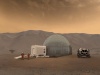 Artystyczna wizja Mars Ice Dome. Fot. NASA/Clouds AO/SEArch