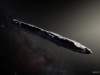 Artystyczna wizja asteroidy ʼOumuamua. Image Credit: European Southern Observatory/M. Kornmesser