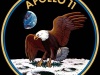 Logo misji Apollo 11. Fot. NASA Logo misji Apollo 11. Fot. NASA