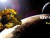 Sonda kosmiczna New Horizons na tle Plutona