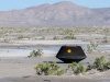 Kapsuła zwrotna z próbką z misji OSIRIS-REx wkrótce po wylądowaniu na pustyni w Utah 24 września 2023 roku  | Image credit: NASA/Keegan Barber