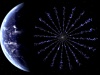 Artystyczna wizja technologii E-Sail. Źródło: NASA/MSFC