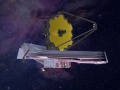 Artystyczna wizja Kosmicznego Teleskopu Jamesa Webba. Fot. Northrop Grumman
