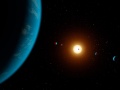 Artystyczna wizja siedmiu planet TRAPPIST-1 | Image credit: NASA/JPL-Caltech/R. Hurt (IPAC)