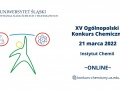 plakat organizatorów XV. ogólnopolskiego konkursu chemicznego