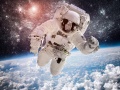 Astronauta nad Ziemią | fot. Andrey Armyagov – Fotolia