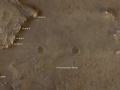 Zdjęcie obszaru działania łazika Perseverance wraz z badanymi obiektami | Image credit: NASA/JPL-Caltech/University of Arizona/USGS