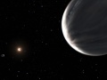 Artystyczna wizja układu Kepler-138. Kepler-d jest na pierwszym planie, po lewej Kepler-138 c, a w tle Kepler 138 b | Image credit:  NASA, ESA, and Leah Hustak (STScI)
