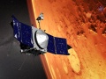 Artystyczna wizja misji MAVEN | Image credit: Courtesy NASA/GSFC