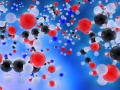 Molekuły, wizja artystyczna | fot. Pixabay