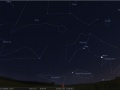 Niebo 24 grudnia 2016  roku (obraz programu Stellarium)