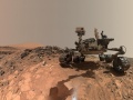 Łazik Curiosity znalazł nowe dowody zachowane w skałach na Marsie, które świadczyć mogą o istnieniu kiedyś życia na tej planecie. Credit: NASA/JPL-Caltech