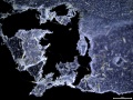Fragment woreczka śniadaniowego wykonanego z polipropylenu obgryzionego przez gąsienice barciaka większego (Galleria mellonella) | fot. Magdalena Rost-Roszkowska 