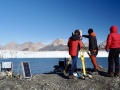 Naukowcy badają zmiany środowiska arktycznego z wykorzystaniem nowoczesnych metod i narzędzi | fot. Joanna Tuszyńska
