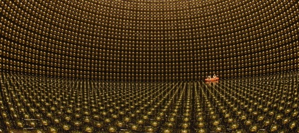 Detektor Super-Kamiokande zlokalizowany we wnętrzu góry w miejscowości Kamioka | fot. Kamioka Observatory, ICRR (Institute for Cosmic Ray Research), The University of Tokyo