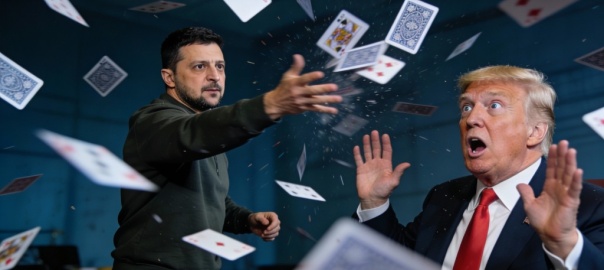 Zełenski i Trump | obraz wygenerowany przez Freepik AI